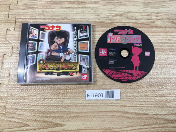 FJ1901 Meitantei Conan Trick Trick 1 PS1 Japan