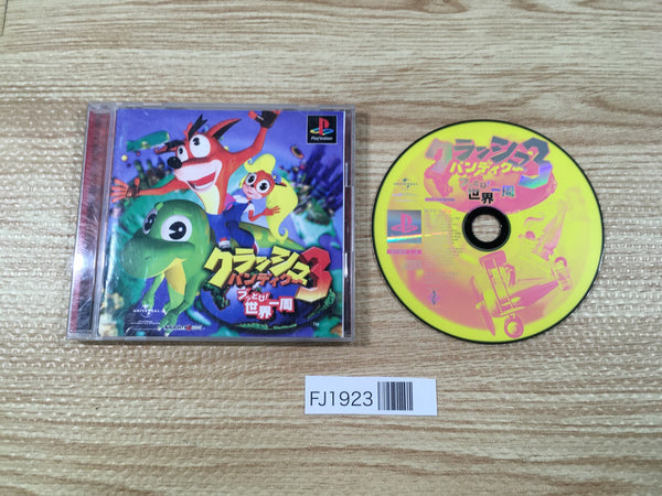 FJ1923 Crash Bandicoot 3 Buttobi! Sekai Isshuu! PS1 Japan