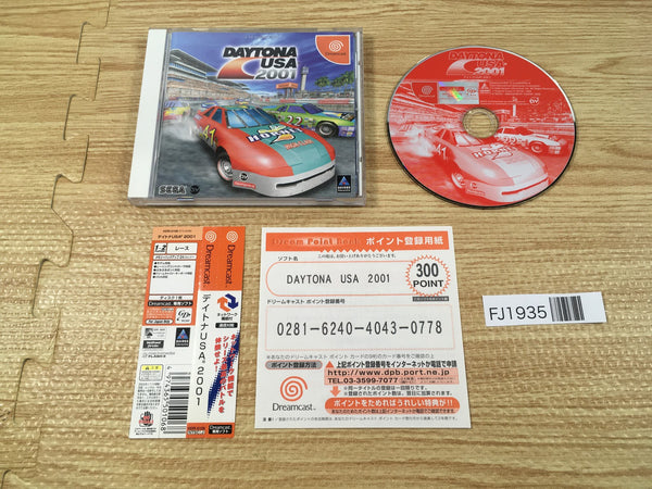 FJ1935 Daytona USA 2001 Dreamcast Japan