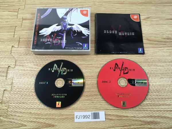FJ1992 Black Matrix Advanced Dreamcast Japan
