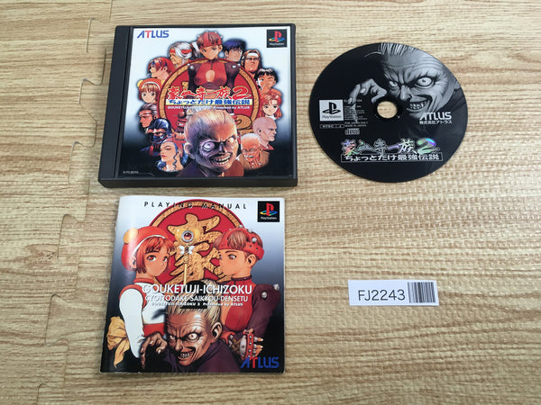 FJ2243 Power Instinct Gouketsuji Ichizoku 2 Chottodake SaikyouDensetsu PS1 Japan