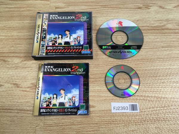 FJ2393 Neon Genesis Evangelion 2nd Impression Sega Saturn Japan