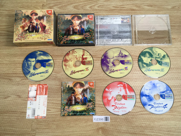 FJ2396 Shenmue II 2 Limited Dreamcast Japan