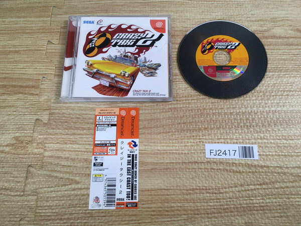 FJ2417 Crazy Taxi 2 Dreamcast Japan