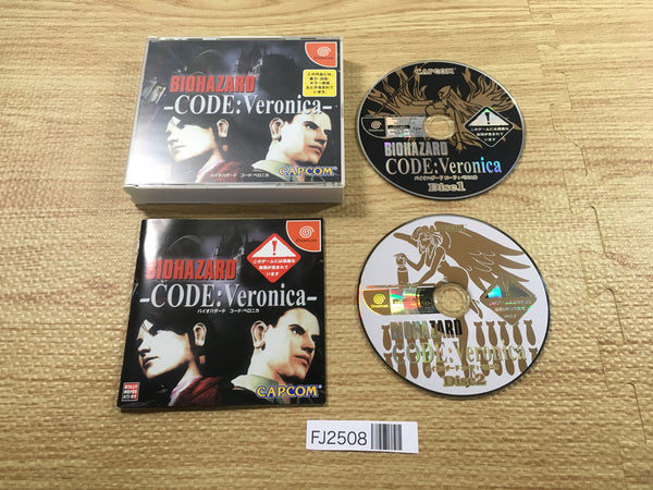 FJ2508 BioHazard Resident Evil Code Veronica Dreamcast Japan