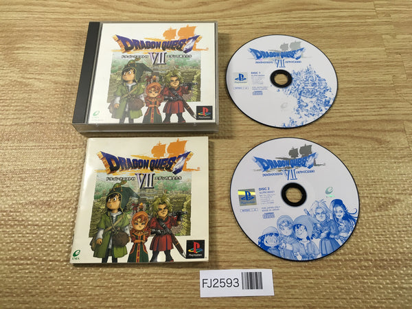 FJ2593 Dragon Quest 7 PS1 Japan