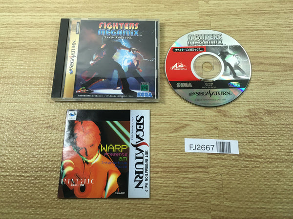FJ2667 Fighters Megamix Sega Saturn Japan