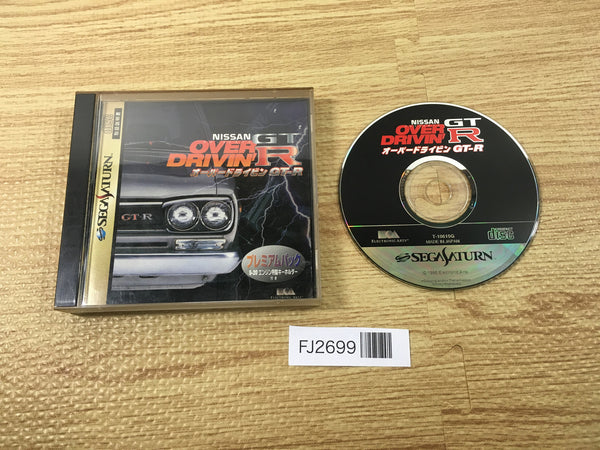 FJ2699 Over Drivin' GT-R Premium Pack Sega Saturn Japan