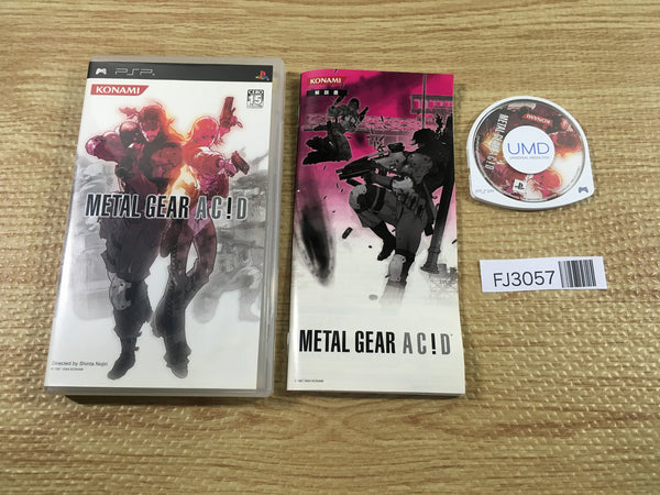 FJ3057 Metal Gear Ac!d PSP Best PSP Japan