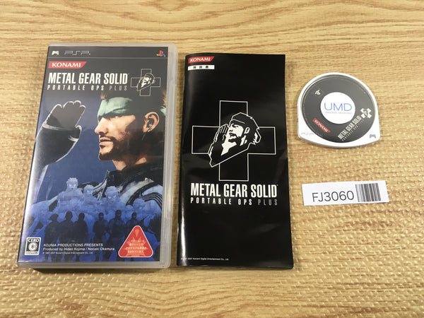 FJ3060 Metal Gear Solid Portable OPS PLUS PSP Japan