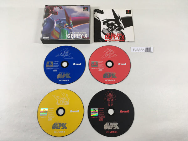 FJ3335 70's Robot Anime Geppy X The Super Boosted Armor PS1 Japan