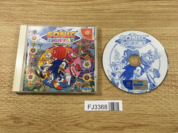 FJ3368 Sonic Shuffle Dreamcast Japan