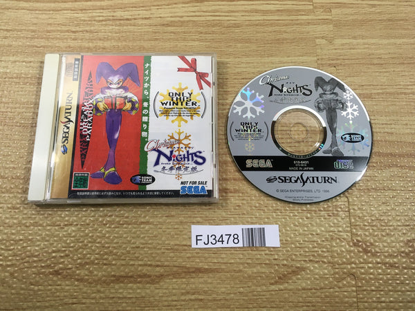 FJ3478 Christmas Nights Sega Saturn Japan