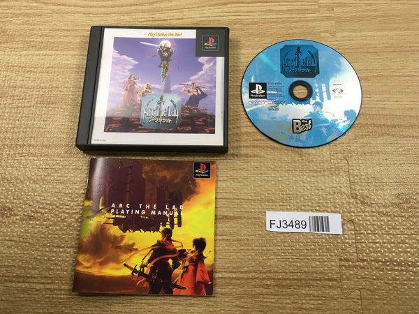 FJ3489 Arc The Lad Playstation The Best PS1 Japan