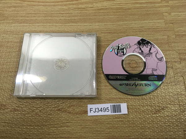 FJ3495 Street Fighter Zero Alpha 2 Sega Saturn Japan