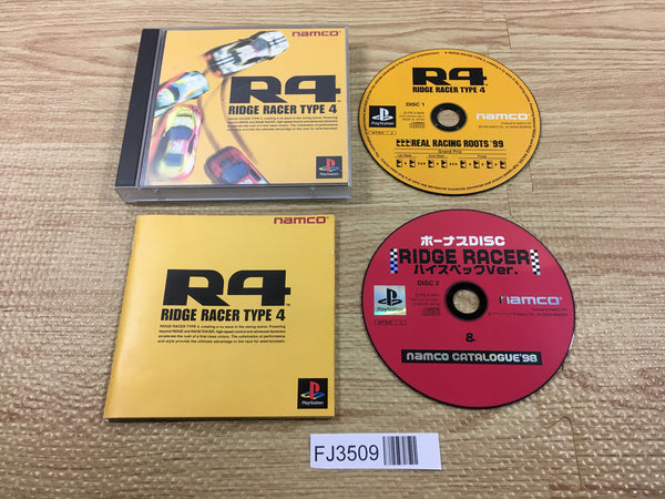 FJ3509 R4 Ridge Racer Type 4 PS1 Japan