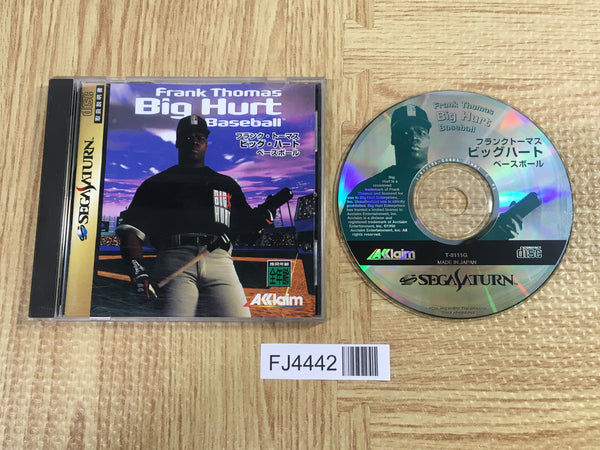 Frank Thomas Big Hurt Baseball SEGA SATURN Japan - FJ4442 – J4U.co.jp