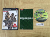 METAL GEAR SOLID 3 SONY PS2 Japan - FJ6390