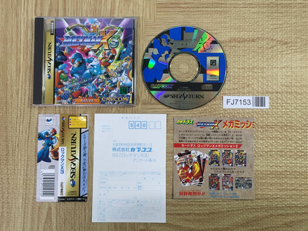Rockman X3 SEGA SATURN Japan - FJ7153 – J4U.co.jp