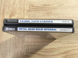 Metal Gear Solid Integral Konami The Best SONY PS1 Japan - FJ7636