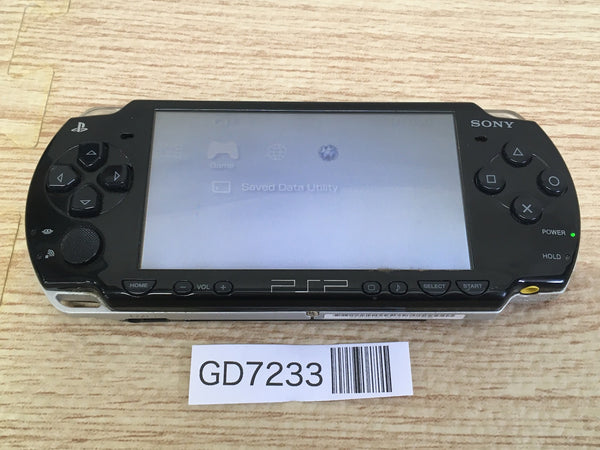GD7233 Plz Read Item Condi PSP-2000 PIANO BLACK SONY PSP Console Japan