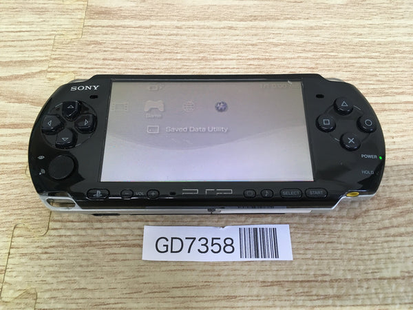 GD7358 Plz Read Item Condi PSP-3000 PIANO BLACK SONY PSP