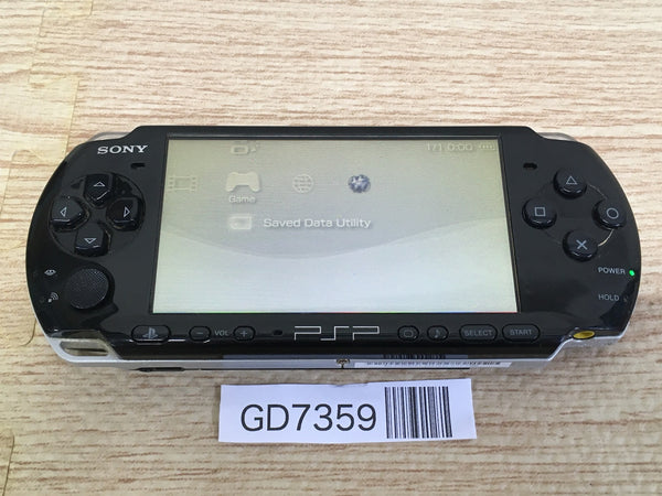 GD7359 Plz Read Item Condi PSP-3000 PIANO BLACK SONY PSP