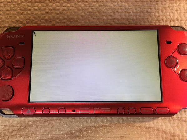 SONY PSP-3000 赤 状態良し！ Sony PSP 3000 Red and Black Value Pak Console