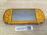 GD7377 Plz Read Item Condi PSP-3000 BRIGHT YELLOW SONY PSP Console Japan