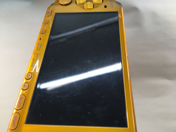 GD7378 Not Working PSP-3000 BRIGHT YELLOW SONY PSP Console
