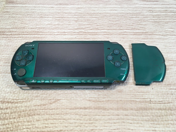 GD7379 Plz Read Item Condi PSP-3000 SPIRITED GREEN SONY PSP