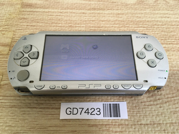 GD7423 Plz Read Item Condi PSP-1000 Silver SONY PSP Console Japan