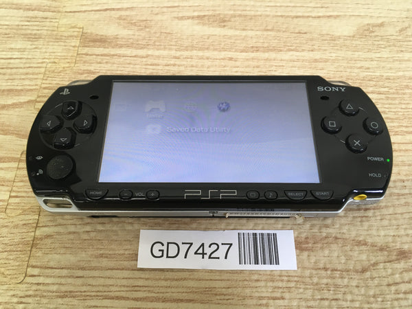 GD7427 Plz Read Item Condi PSP-2000 PIANO BLACK SONY PSP Console Japan
