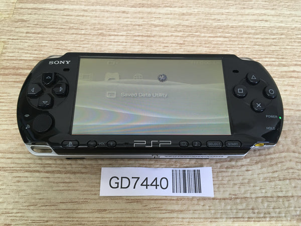 GD7440 Plz Read Item Condi PSP-3000 PIANO BLACK SONY PSP Console Japan