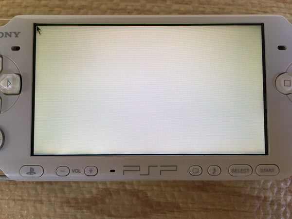 GD7445 Plz Read Item Condi PSP-3000 PEARL WHITE SONY PSP
