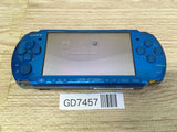 GD7457 Plz Read Item Condi PSP-3000 VIBRANT BLUE SONY PSP Console Japan