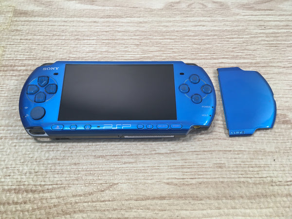 5762 PSP 3000 ブルー Near Mint] Sony PSP-3000 Vibrant Blue console Region Free