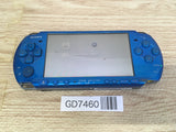 GD7460 Plz Read Item Condi PSP-3000 VIBRANT BLUE SONY PSP Console Japan