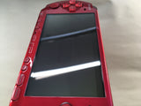 GD7465 Plz Read Item Condi PSP-3000 RADIANT RED SONY PSP Console Japan