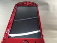 GD7466 Plz Read Item Condi PSP-3000 RADIANT RED SONY PSP Console Japan