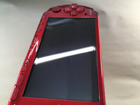 GD7467 Plz Read Item Condi PSP-3000 RADIANT RED SONY PSP Console Japan