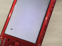GD7467 Plz Read Item Condi PSP-3000 RADIANT RED SONY PSP Console Japan