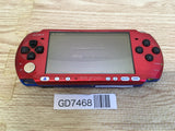 GD7468 Plz Read Item Condi PSP-3000 RADIANT RED SONY PSP Console Japan