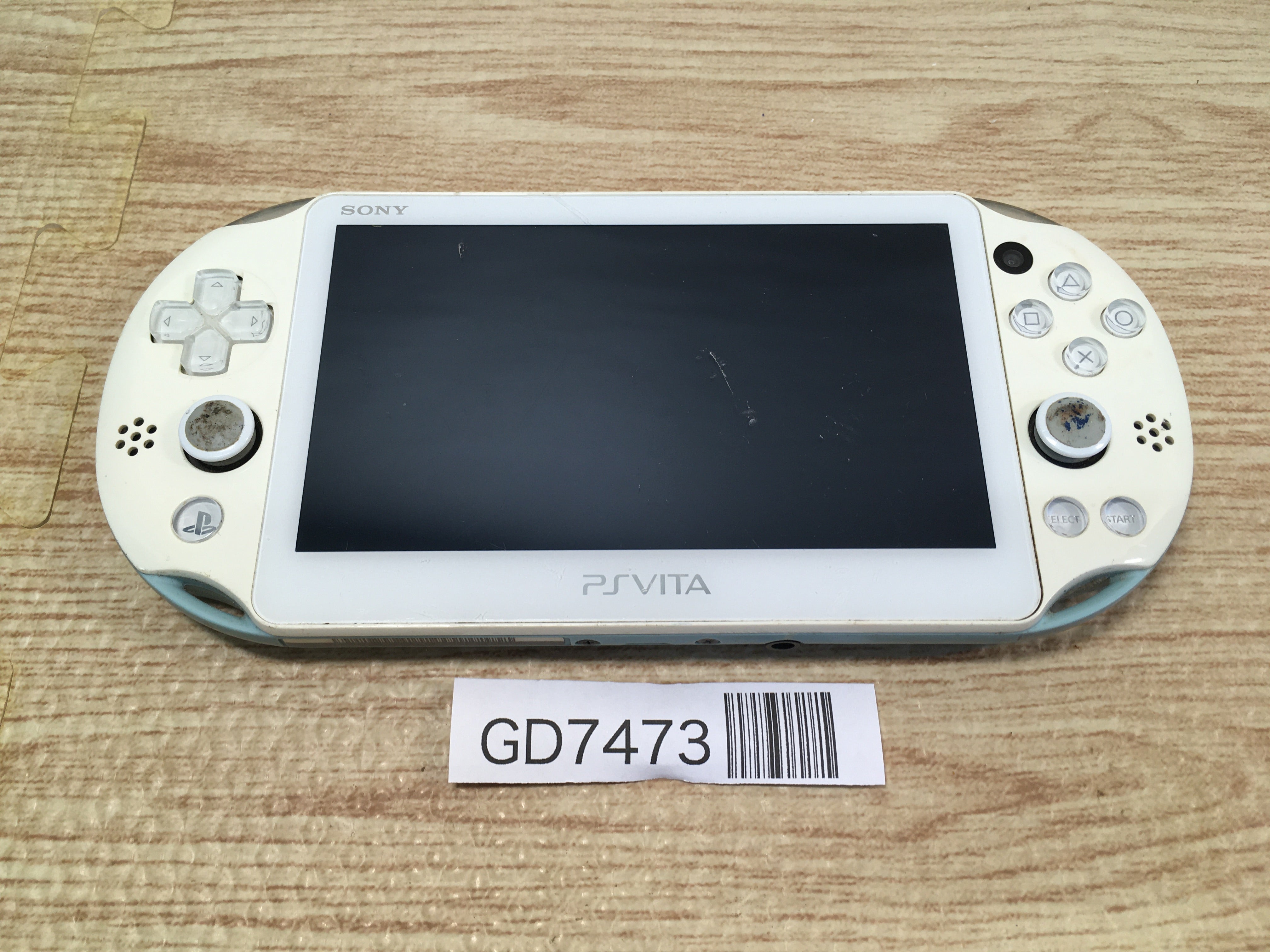 PS VITA 2000 ライトブルー ジャンク PS Vita 2000 ライトブルー/ホワイト Wi-Fi（ジャンク】PSvita
