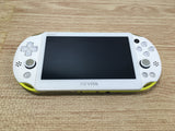 GD7474 Plz Read Item Co PS Vita PCH-2000 LIME GREEN WHITE SONY PSP Console Japan