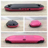 GD7475 PS Vita PCH-2000 PINK & BLACK BOXED SONY PSP Console Japan