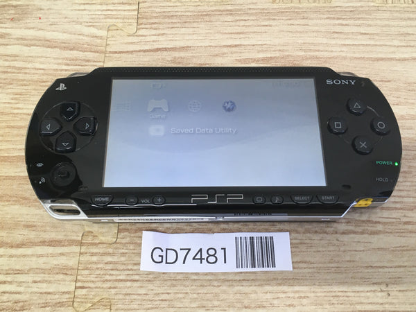 GD7481 Plz Read Item Condi PSP-1000 BLACK SONY PSP Console Japan