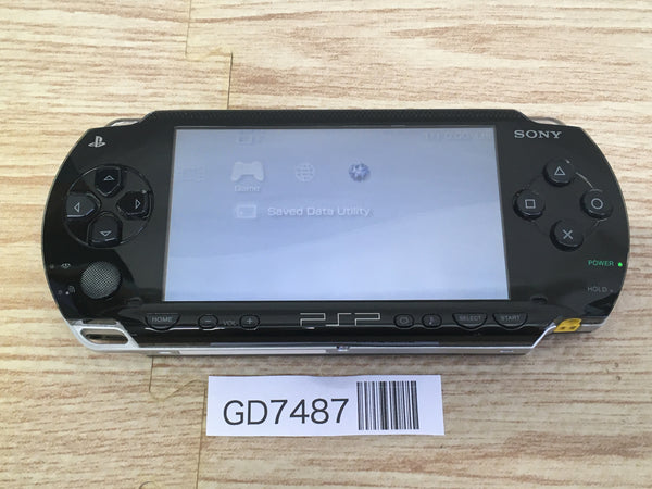GD7487 Plz Read Item Condi PSP-1000 BLACK SONY PSP Console Japan