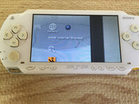 GD7493 Plz Read Item Condi PSP-1000 CERAMIC WHITE SONY PSP Console Japan