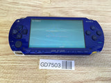 GD7503 Plz Read Item Condi PSP-1000 METALLIC BLUE SONY PSP Console Japan